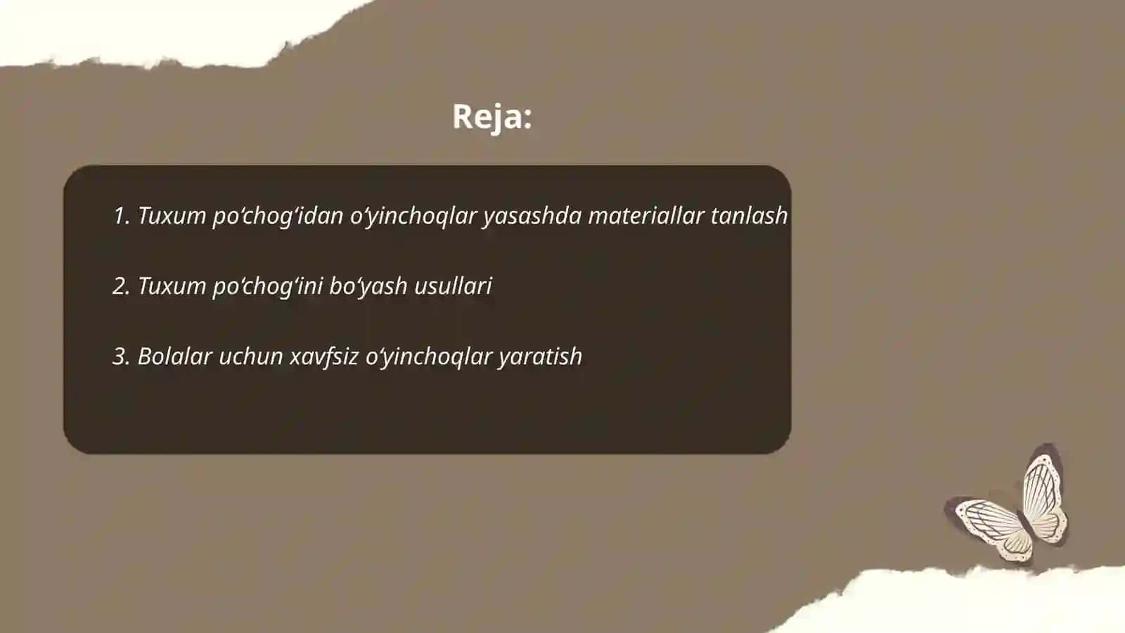 Tuxum po‘chog‘idan hajmdor o'yinchoqlar yasash 2
