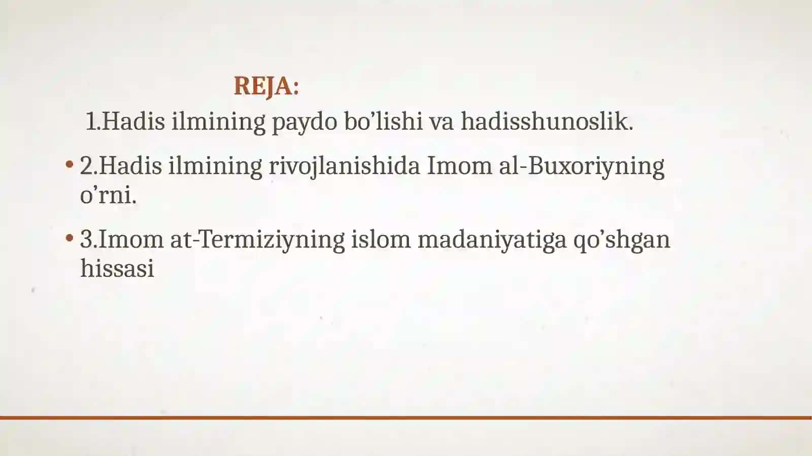 Markaziy Osiyolik buyuk hadisshunos olimlar 2