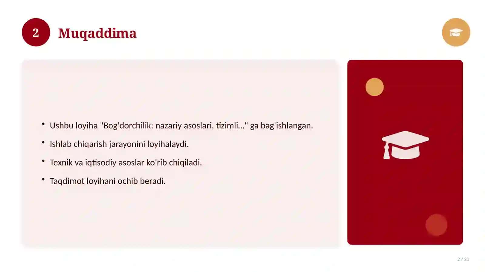 Bog'dorchilik: nazariy asoslari, tizimli yondashuvda 2