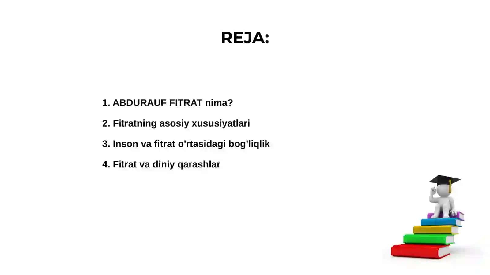 ABDURAUF FITRAT 2