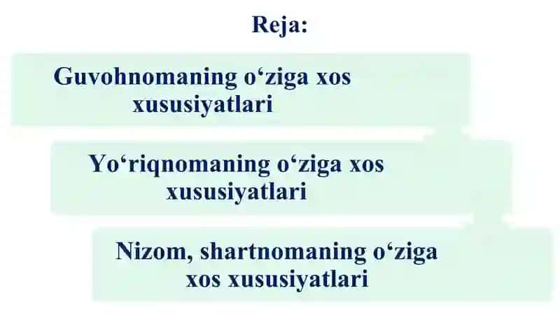 Tashkiliy hujjatlar 2