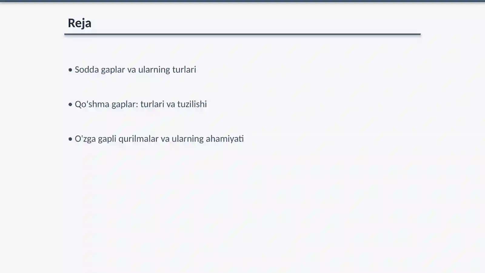 Gapning tuzilish jihatdan turlari 2