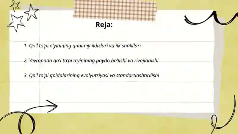 Qo'l to'pi o'yinining kelib chiqishi, rivojlanish tarixi 2