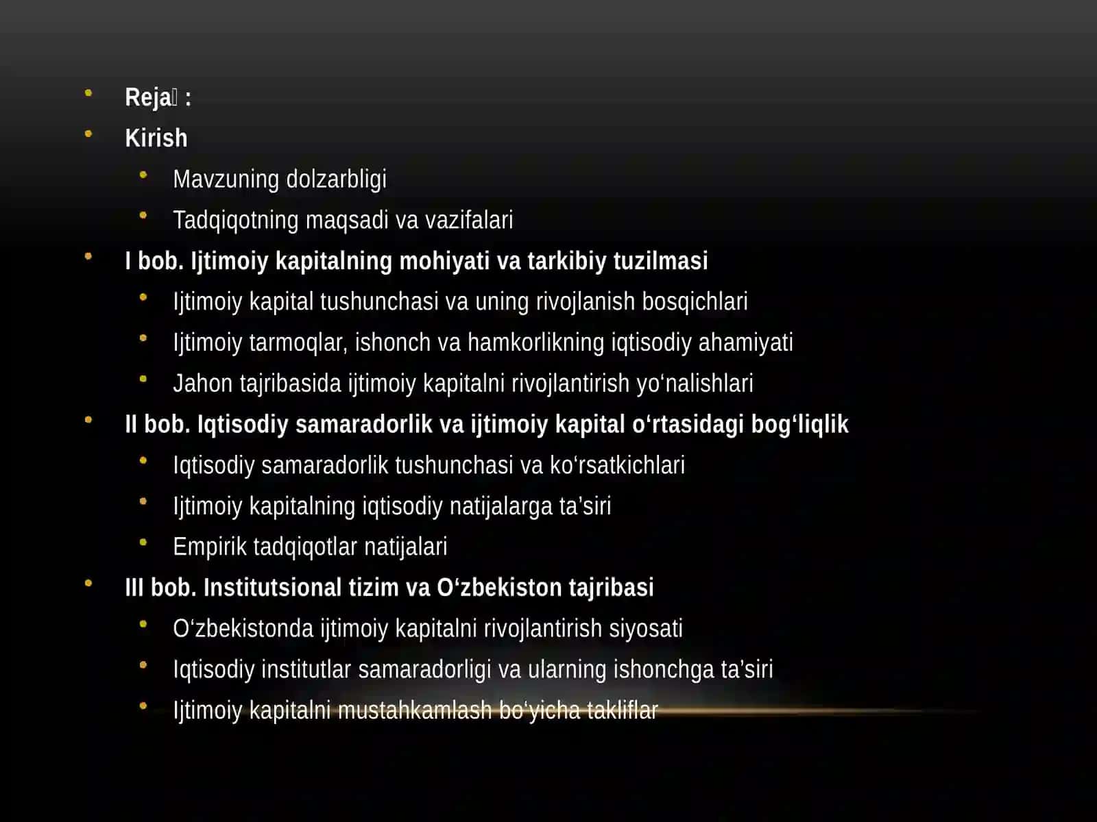 Institutsional iqtisodiyot 2