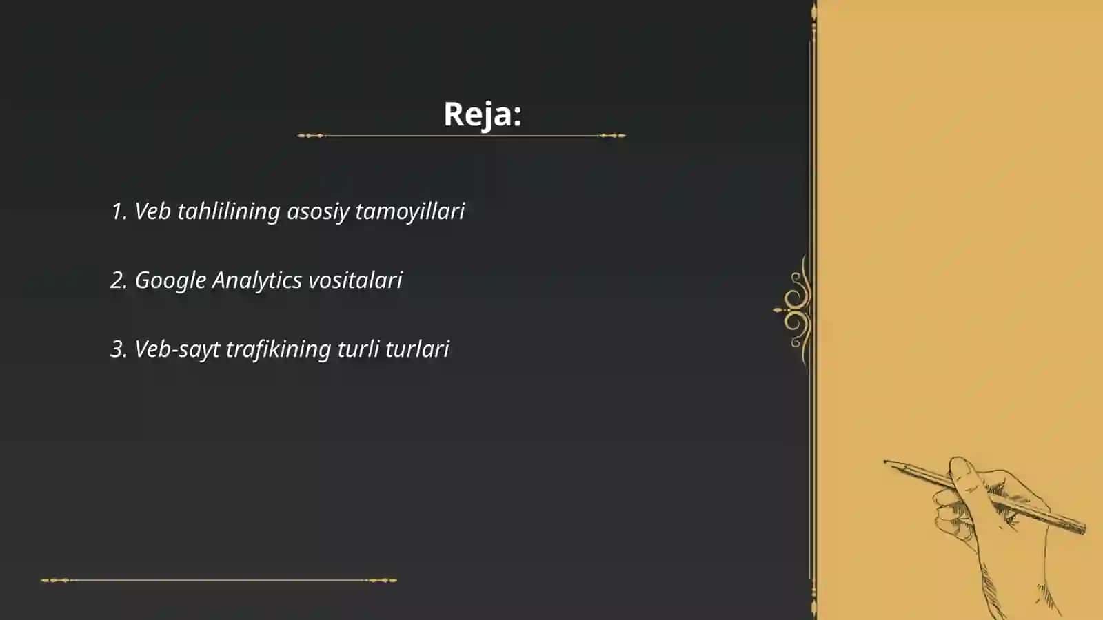 Web davr tahlili 2