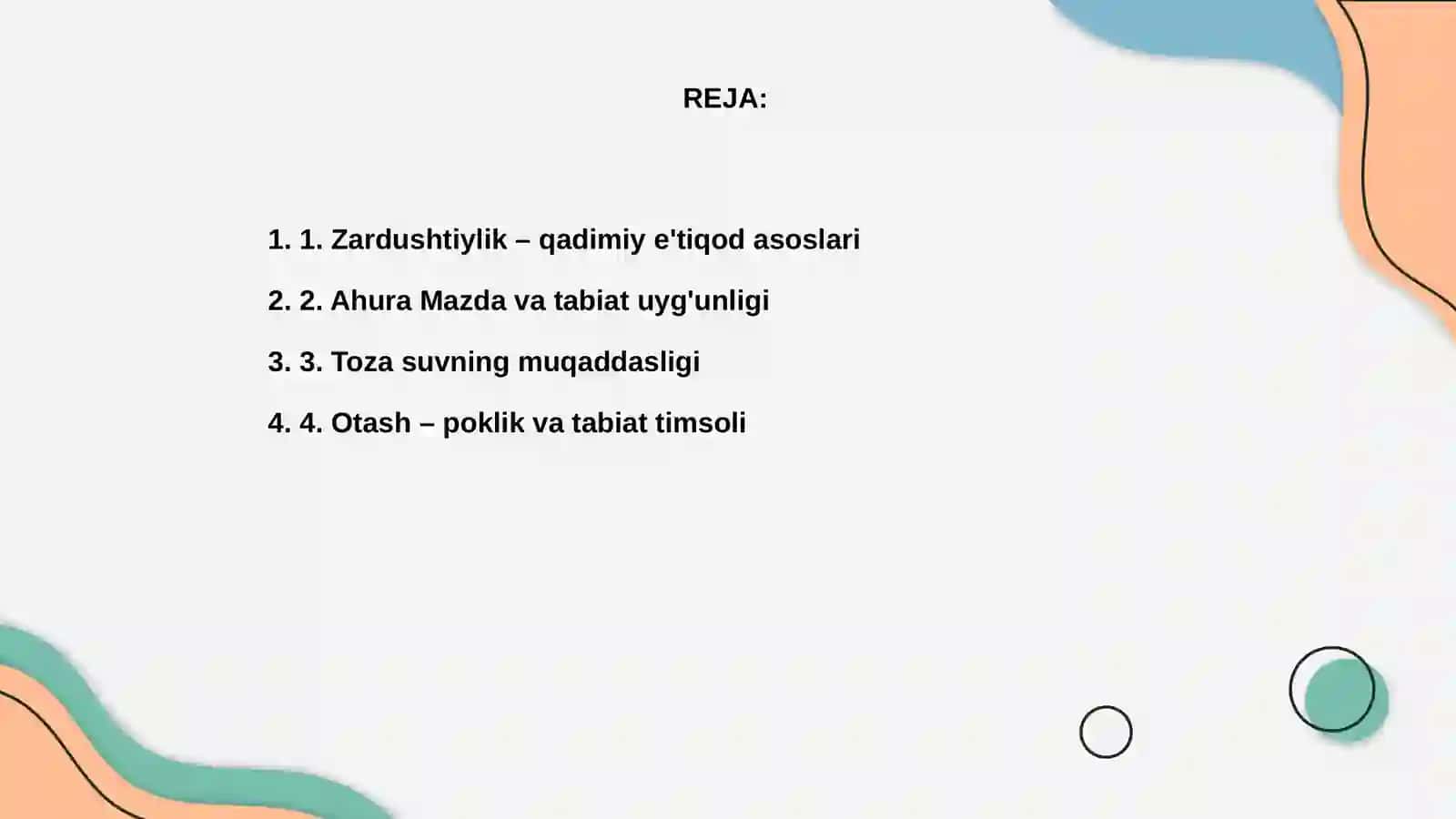 Zardushtiylikda tabiatning ulug'lanishi 2
