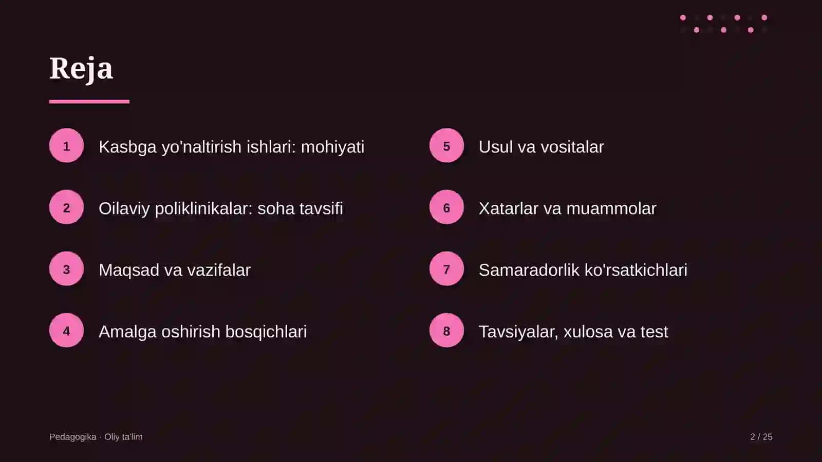 oilaviy poliklinikalarda kasbga yo'naltirish ishlari 5744 2