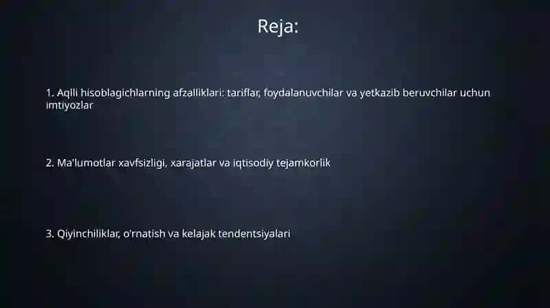 Aqlli hisoblagichlar 2