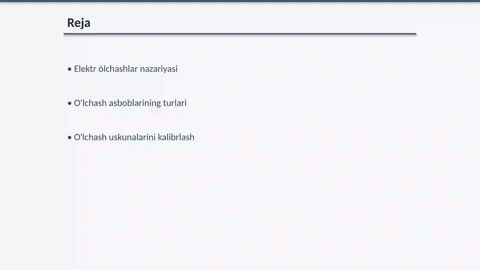 Elektr òlchashlar va asboblar 2