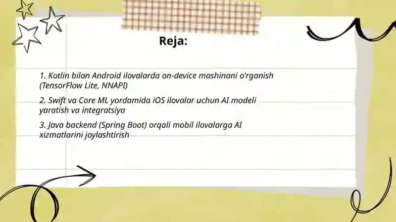 Kotlin bilan Android ilovalarda on-device mashinani o'rganish 2