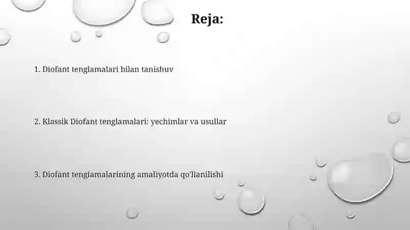 Baʼzi klassik diafant tenglamalar 2