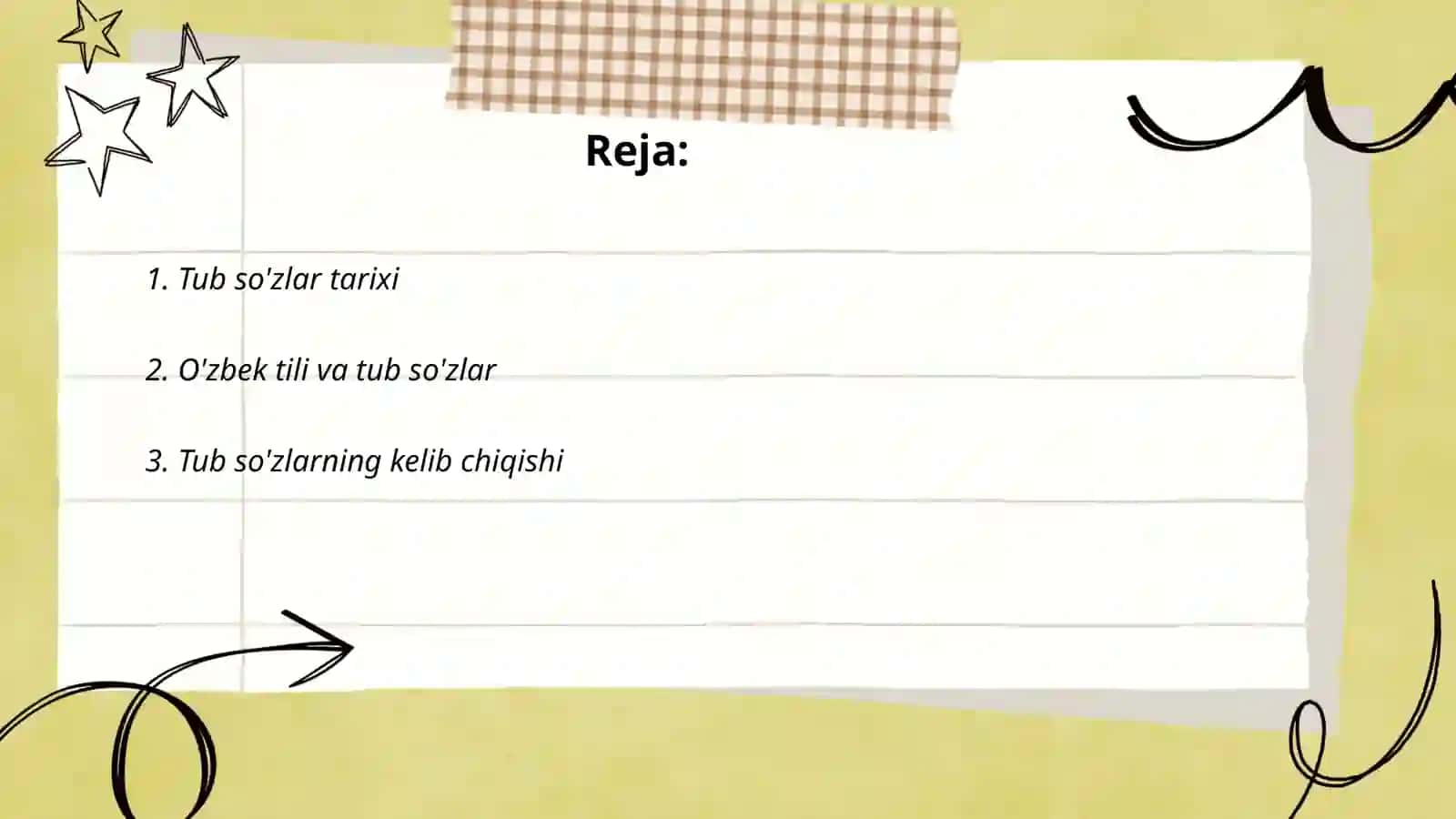Tub so'zlar tarixi 2