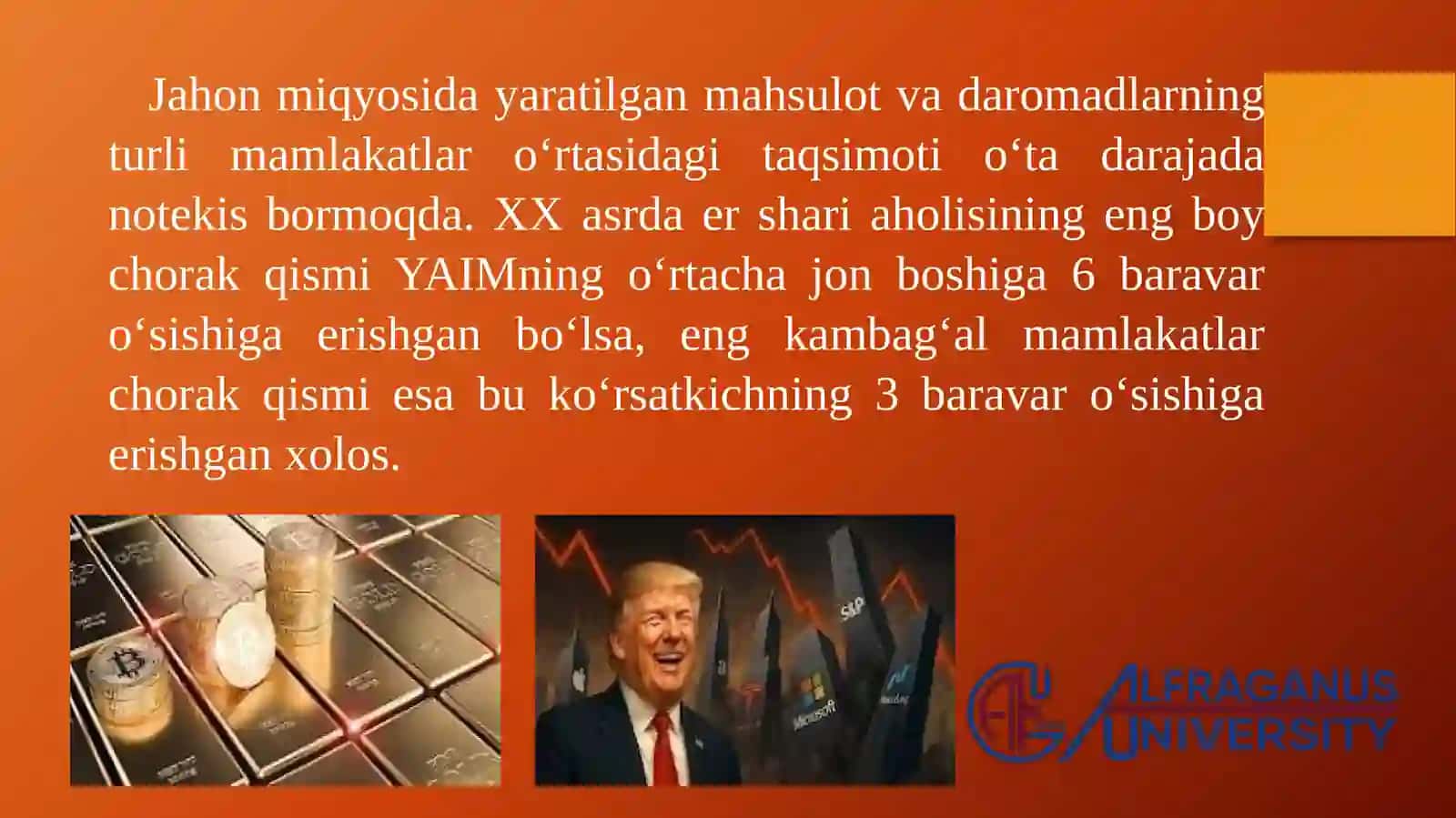 “Global iqtisodiy rivojlanish” 2
