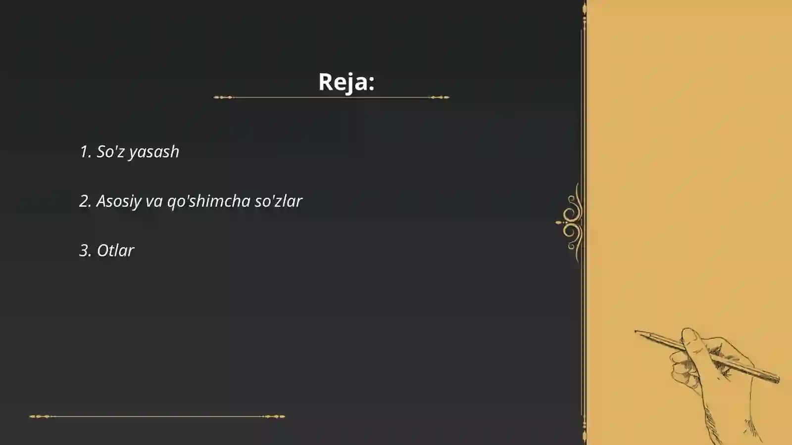 So'zlarning shakl va ma'no turlari 2