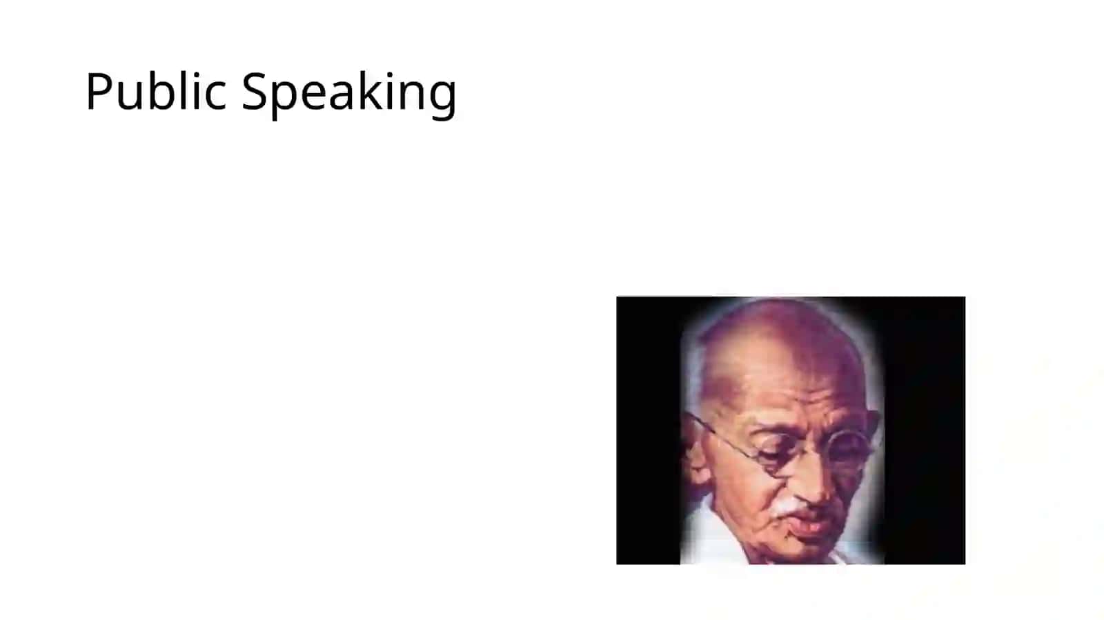 Public Speaking 2