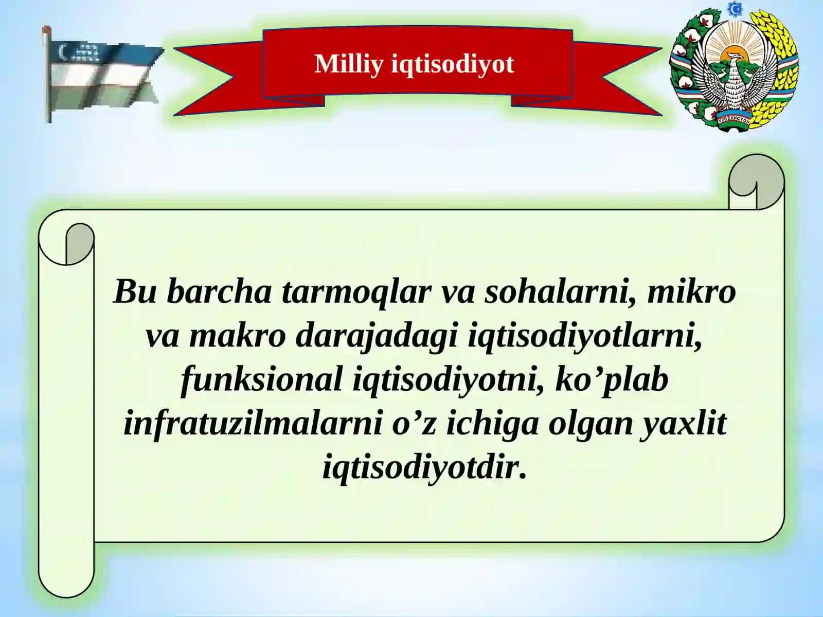 Milliy iqtisodiyot 2