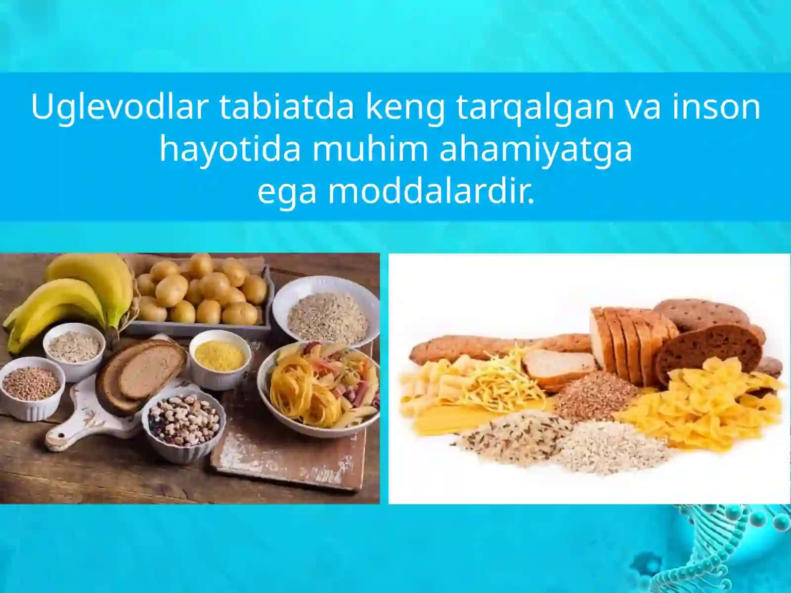 Uglevodlar. Monosaxaridlar.Olinishi va xossalari 2