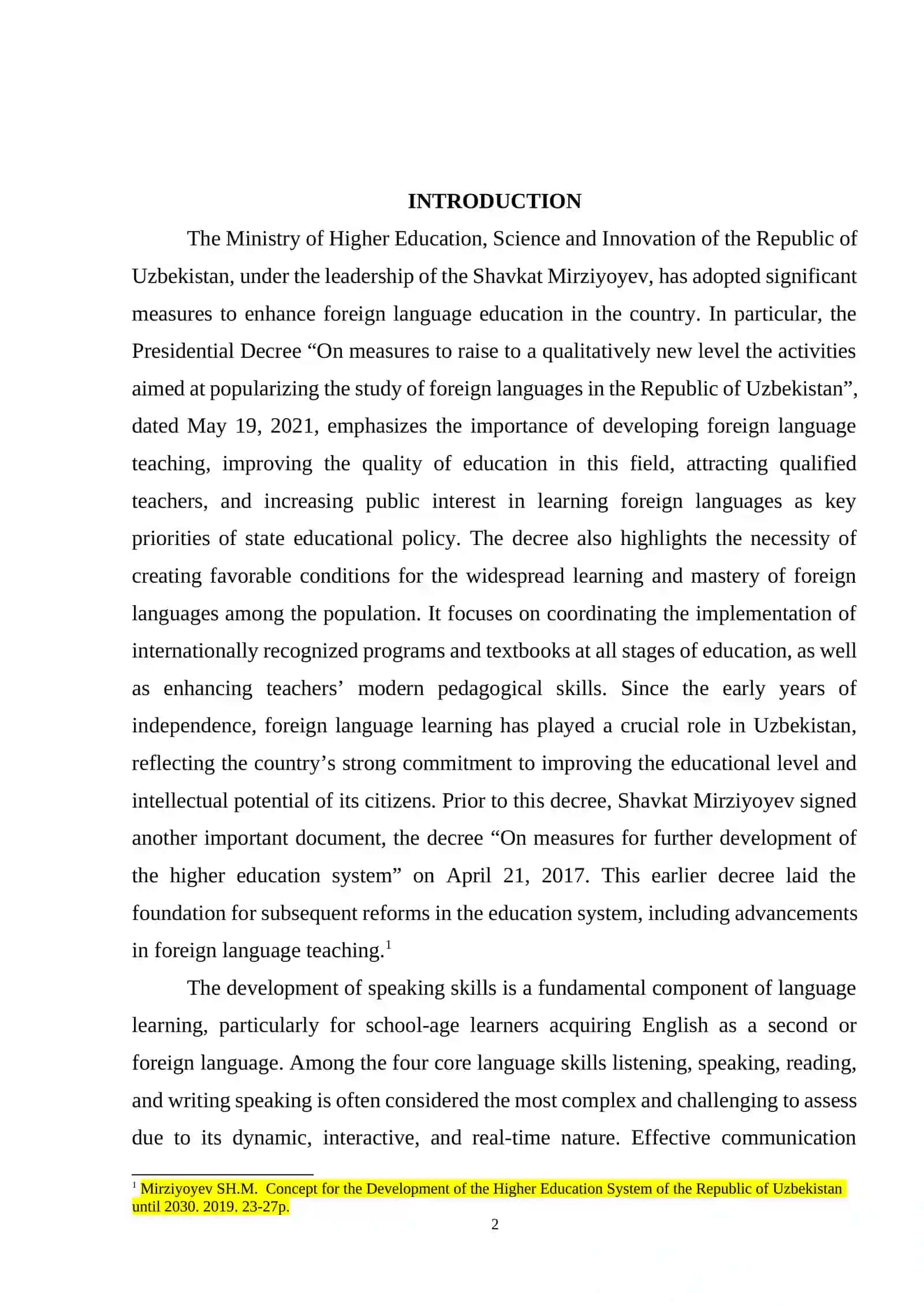 RUBRICS FOR ASSESSING SPEAKING SKILLS IN SCHOOL-AGE ENGLISH LEARNERS 2