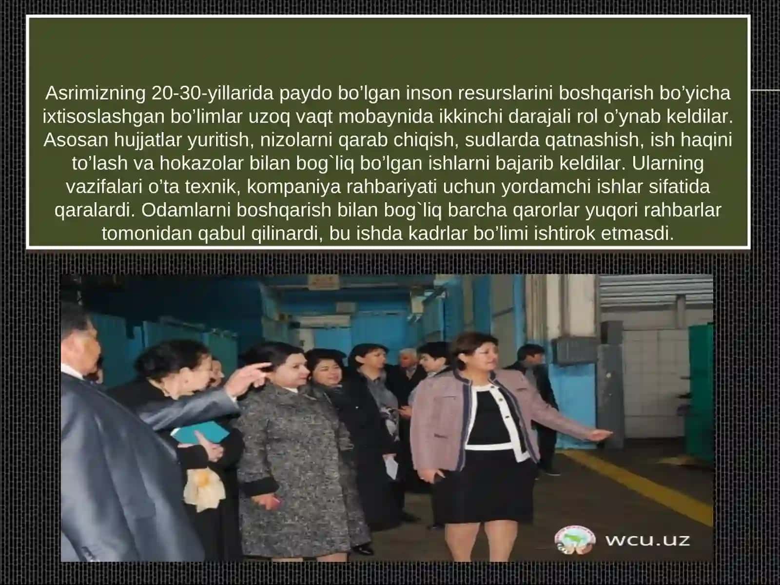 Inson resurslarini boshqarish 2