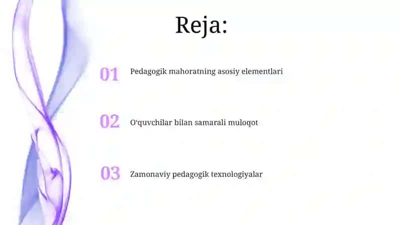 O‘qituvchining pedagogik mahorati 2