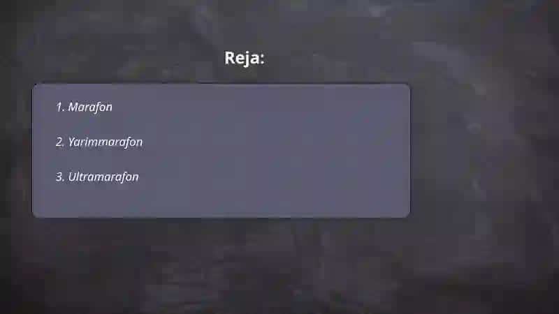 Uzoq masofaga yugurish turlari 2