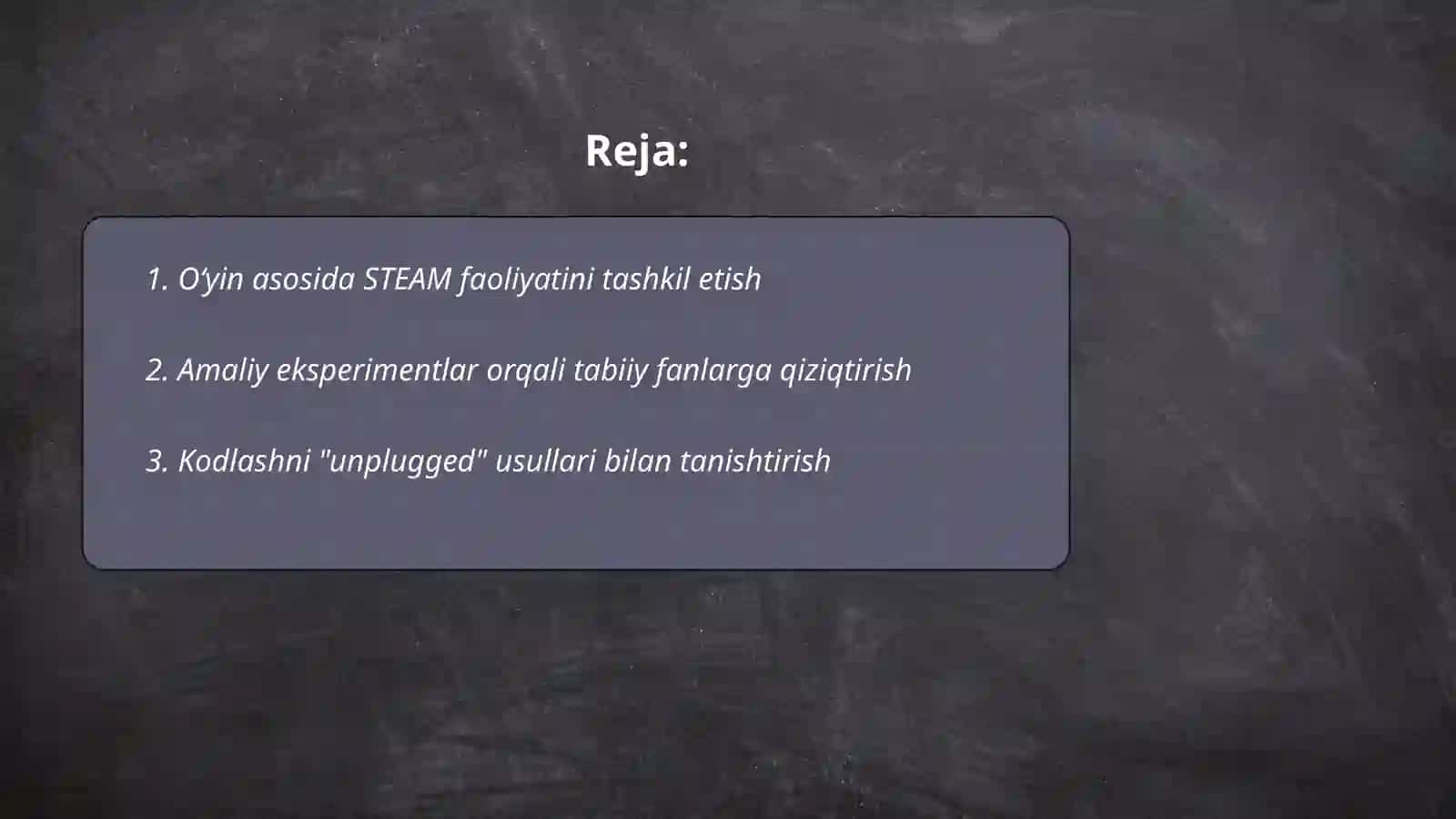 Maktabgacha taʼlimda STEAM texnologiyalari 2