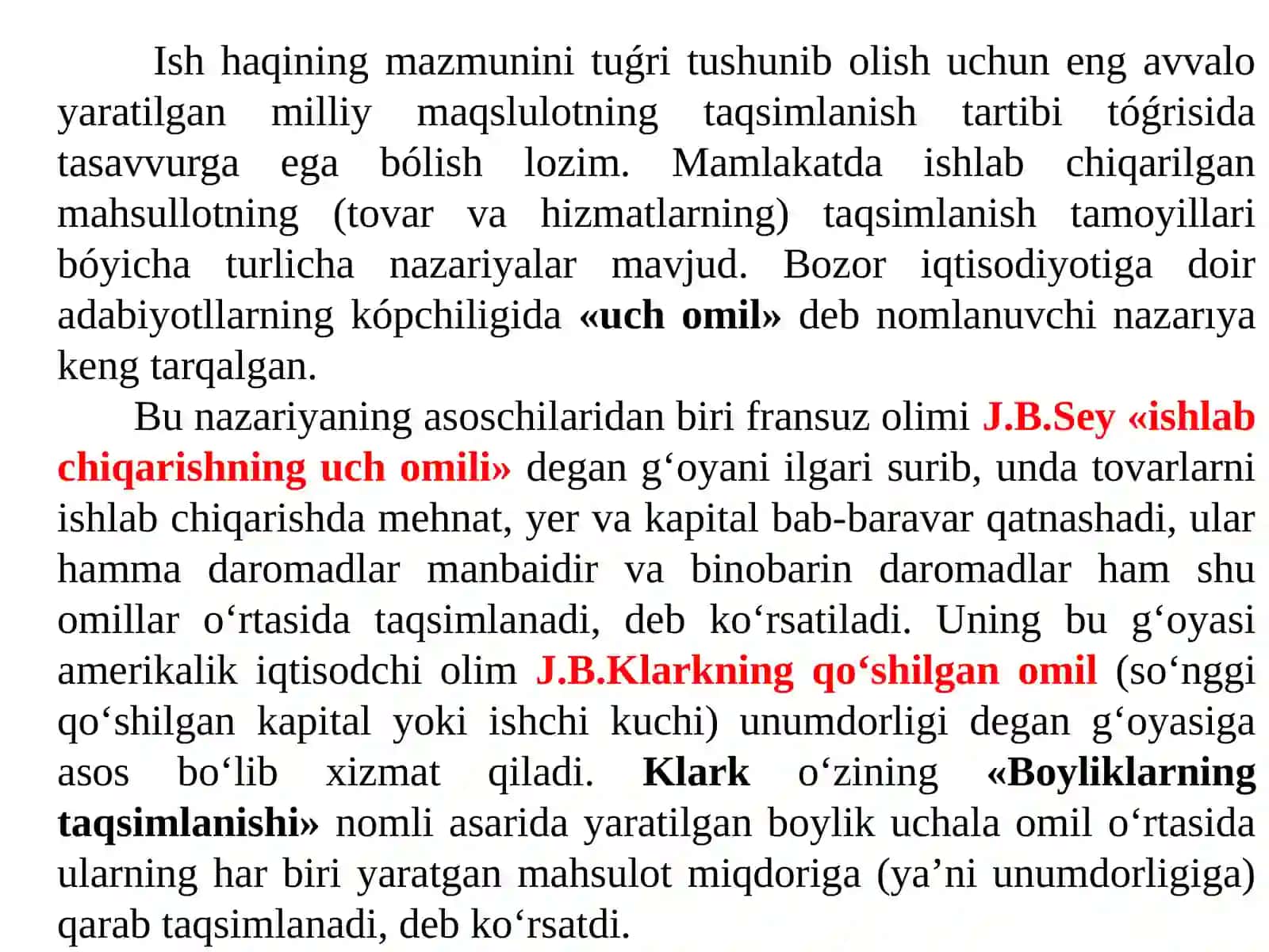 Raqobatning turli shakllarida ish haqining shakllanishi 2