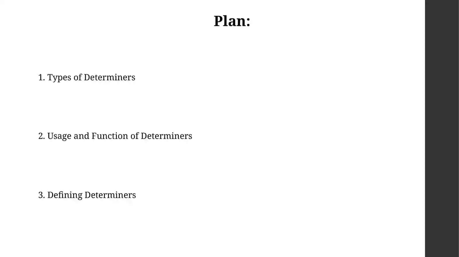 Determiners 2