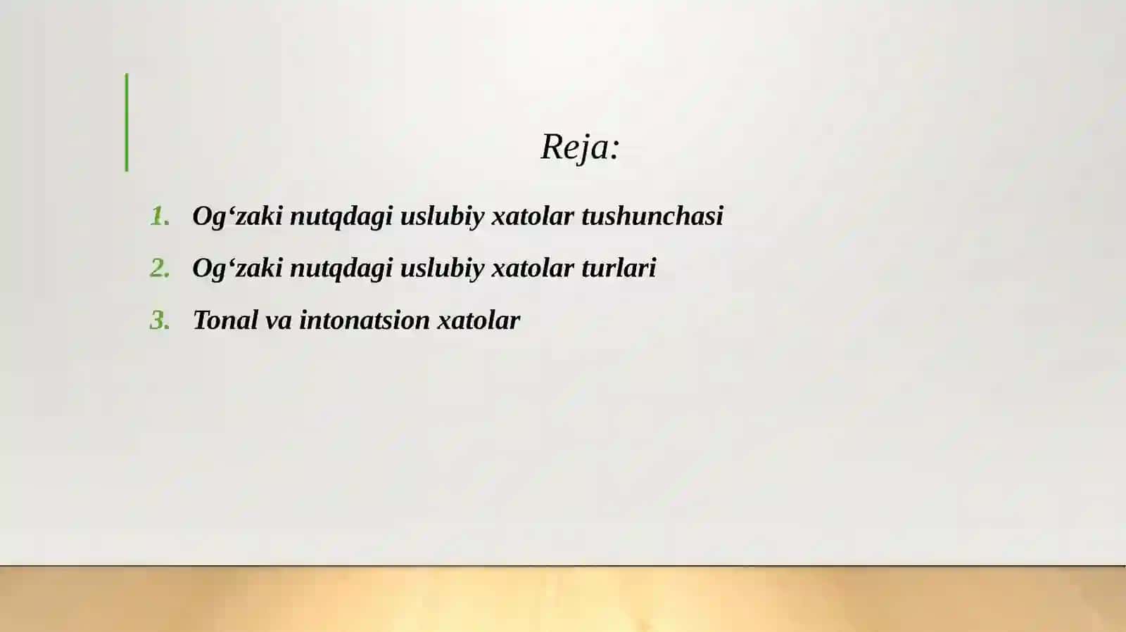 Og‘zaki nutqdagi uslubiy xatolar tahlili 2