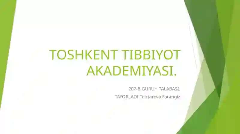 SHAXSIY HIMOYA VOSITALARI VA ULARDAN FOYDALANISH 2
