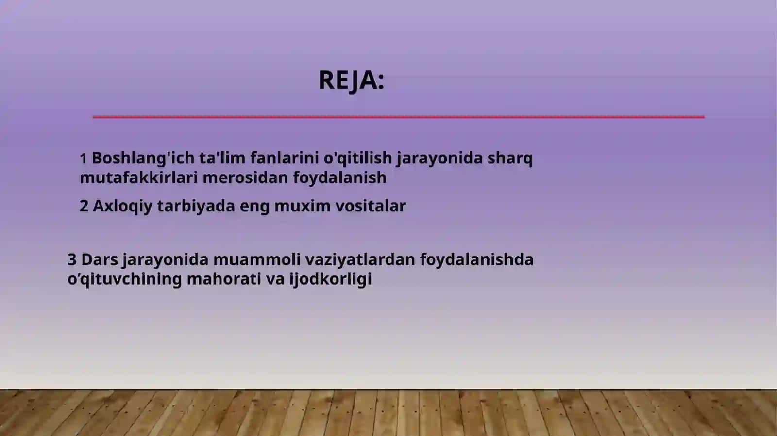 Boshlang'ich ta'lim fanlarini o'qitilish jarayoni 2