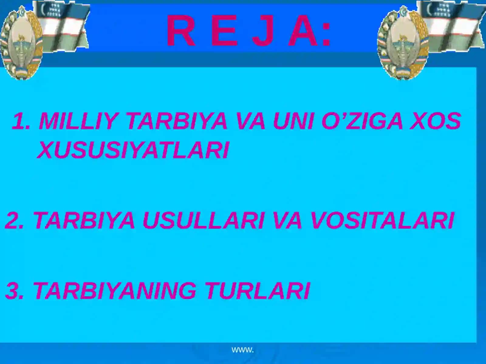 Tarbiya jarayoniva usullari 2
