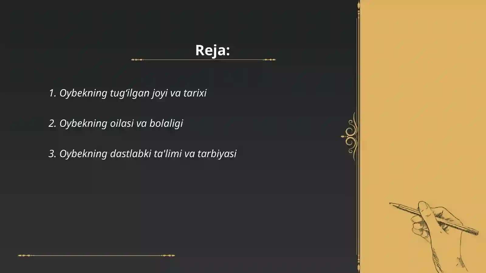 Shoir Oybekning Hayoti Ijodi Haqida 2