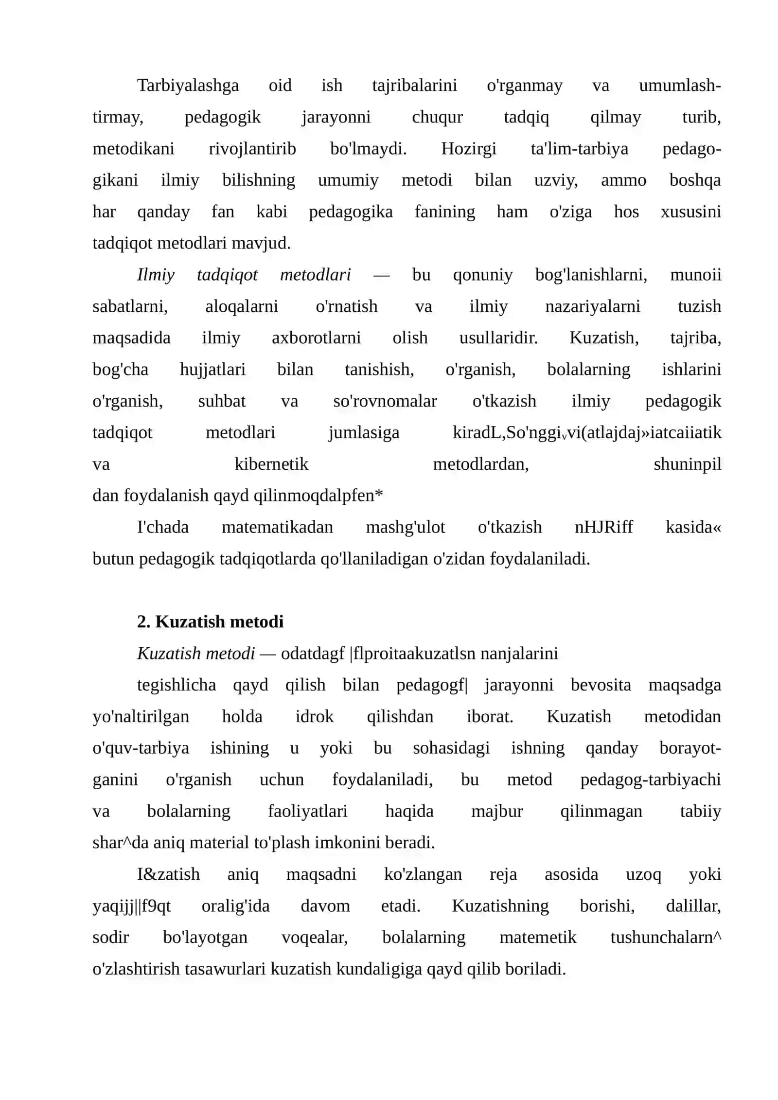 Ilmiy tadqiqot metodlari haqida ma'lumot 2