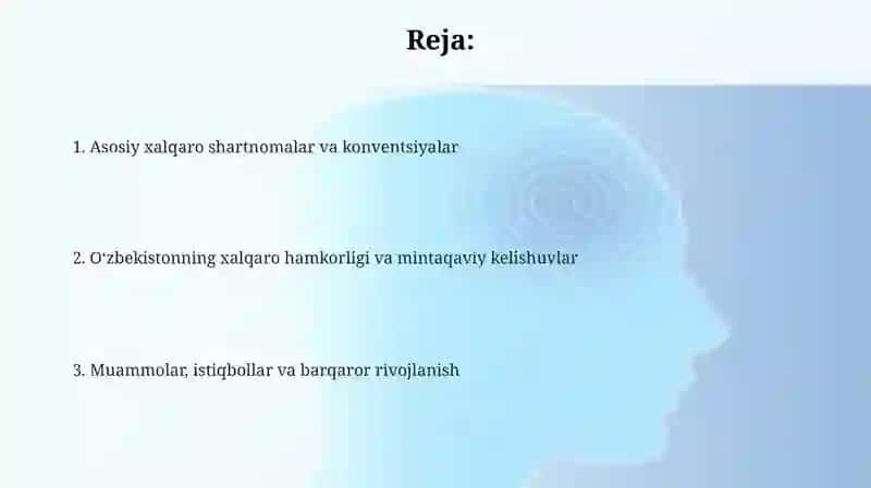 Xalqaro Ekologik Kelishuvlar 2