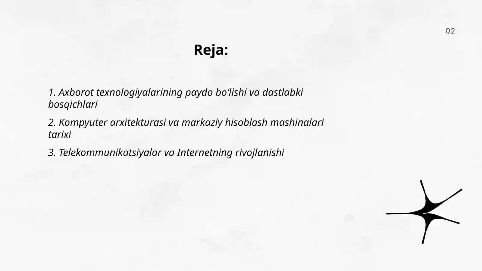 Axborot texnologiyalari evolyutsiyasi 2