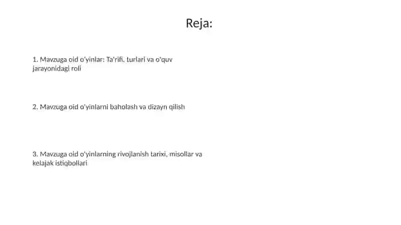 Predmetli oʻyinlar 2