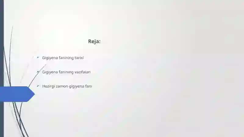 gigiyenaning rivojlanish tarixi 2
