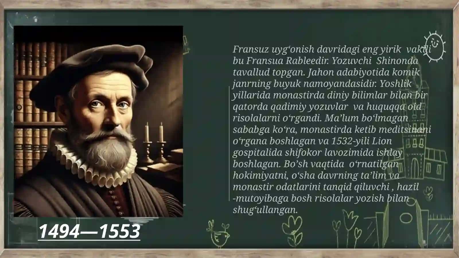 Fransua Rable va fransuz folklori 2