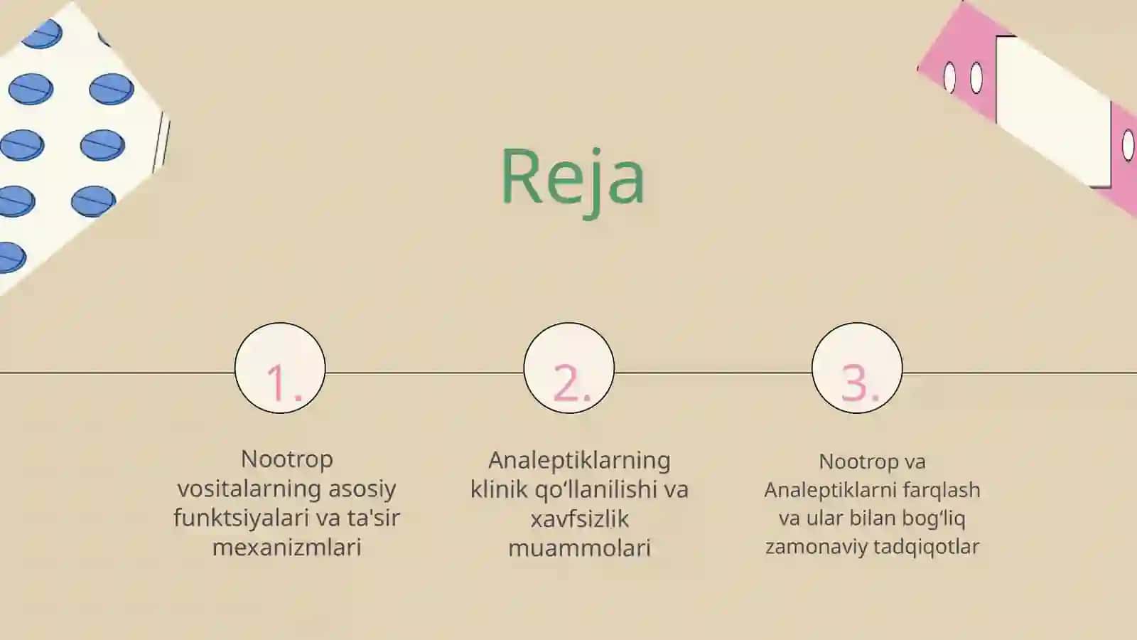 Nootrop vositalar Analeptiklar 2