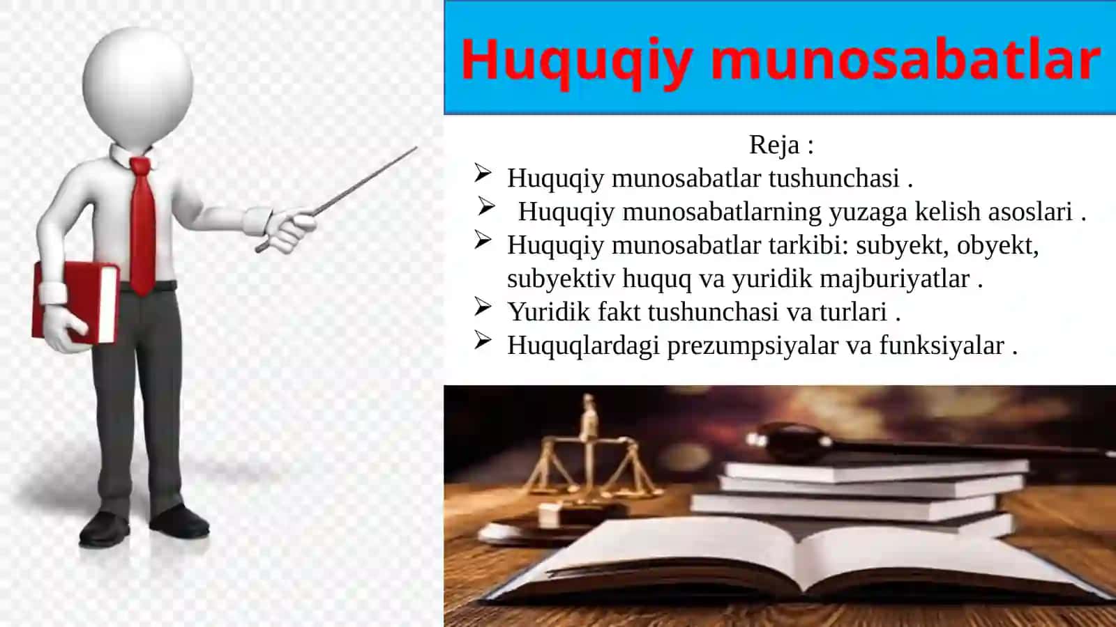 Huquqiy munosabatlar 2