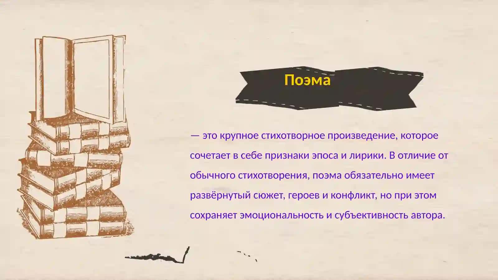 Жанр поэмы в творчестве М.Ю.Лермонтова 2