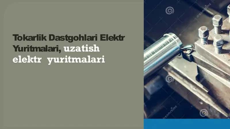 Elektr Yuritmalari 2
