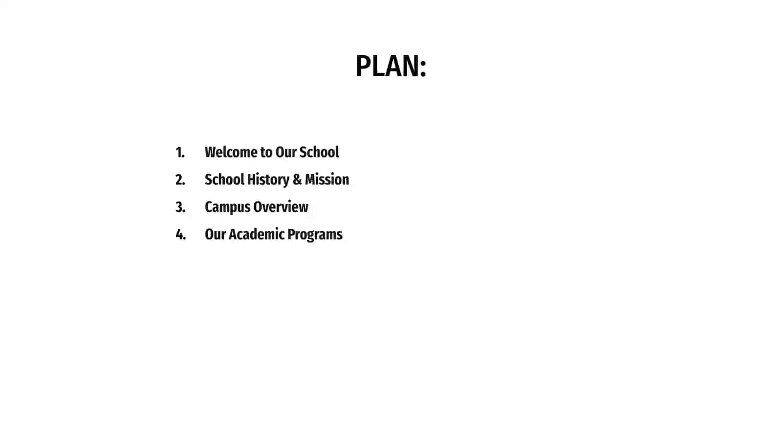 Welcome to Our School 2