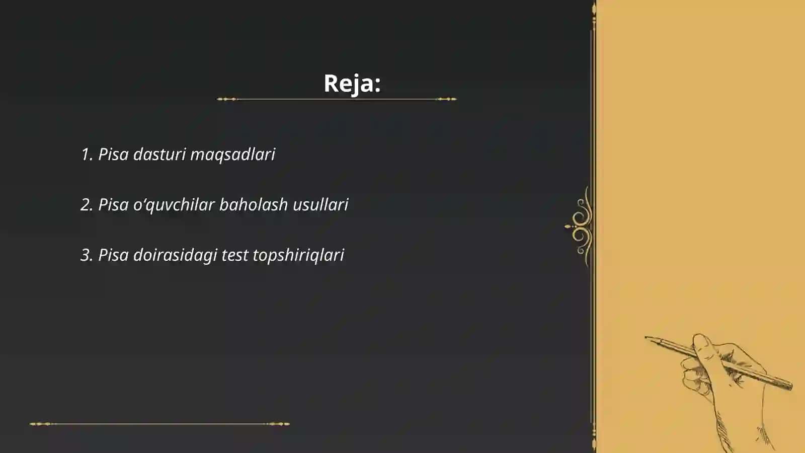 Pisa_o'quvchilarni taʼlimiy yutuqlarini baholash xalqaro dasturi 2
