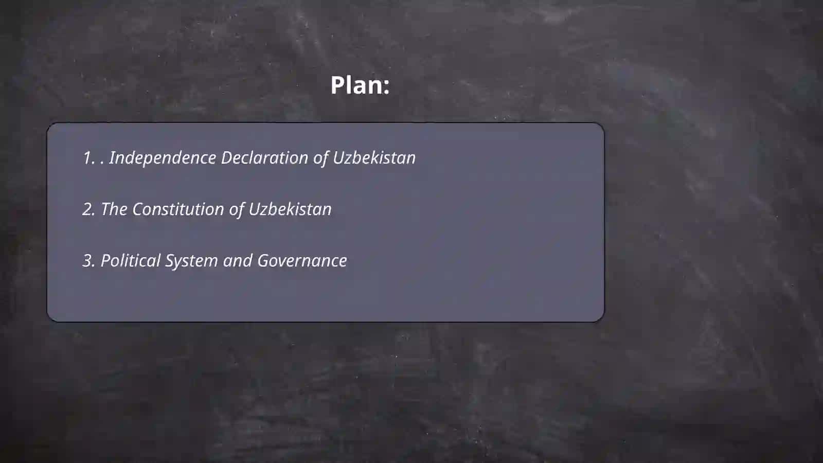 Independence Declaration of Uzbekistan 2