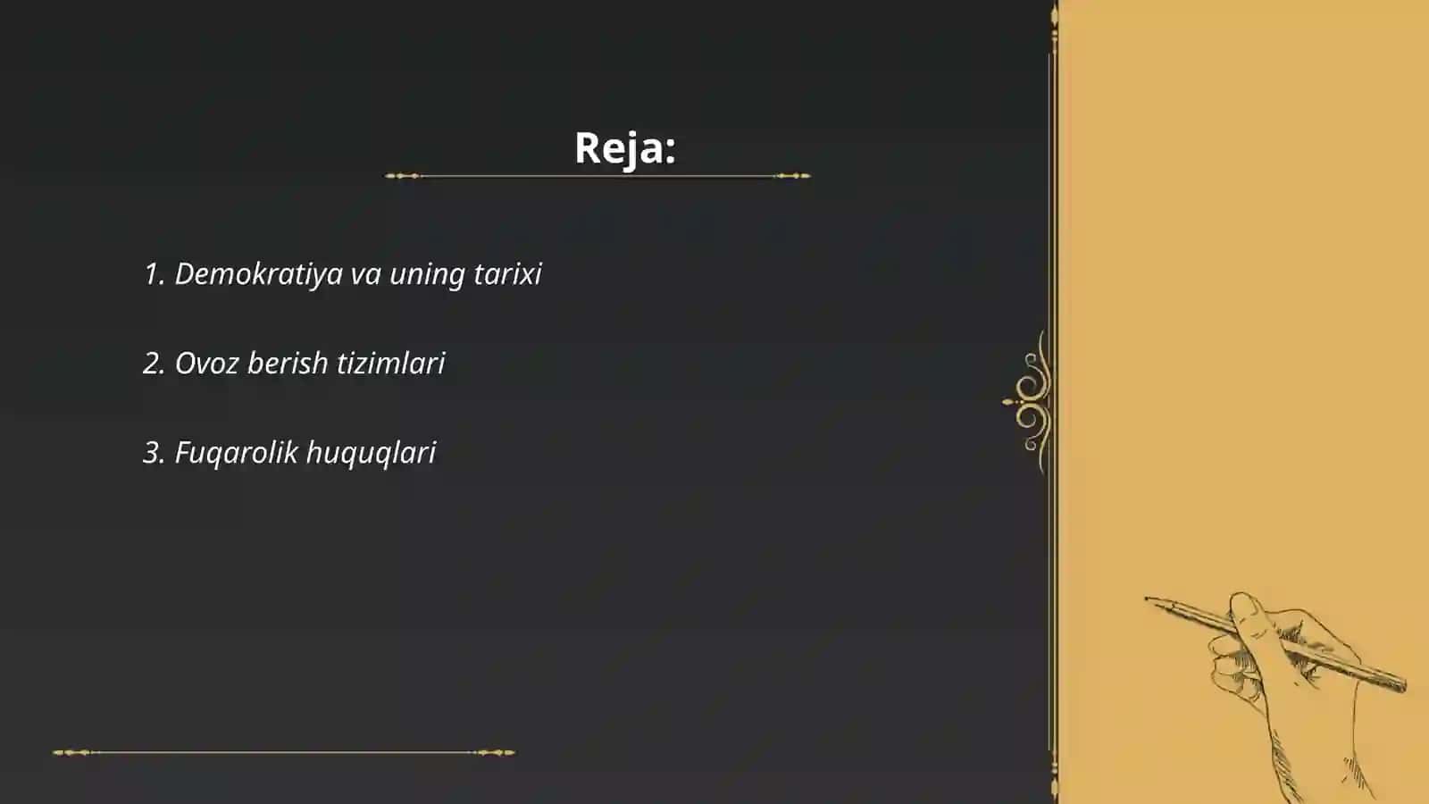 Demokratik tushuncha 2