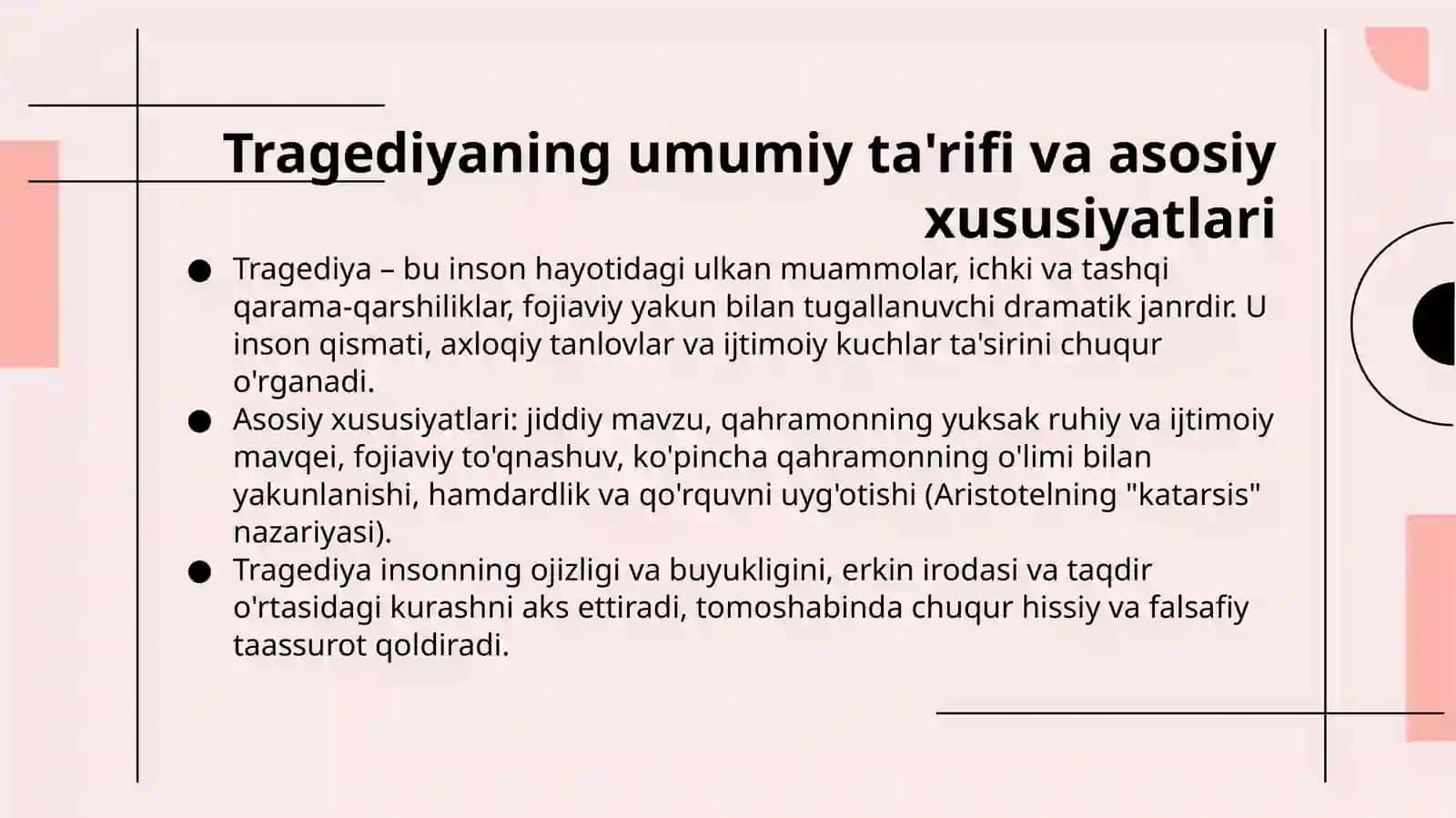 Tragediya janri: Inson ruhiyatining chuqur tahlili 2
