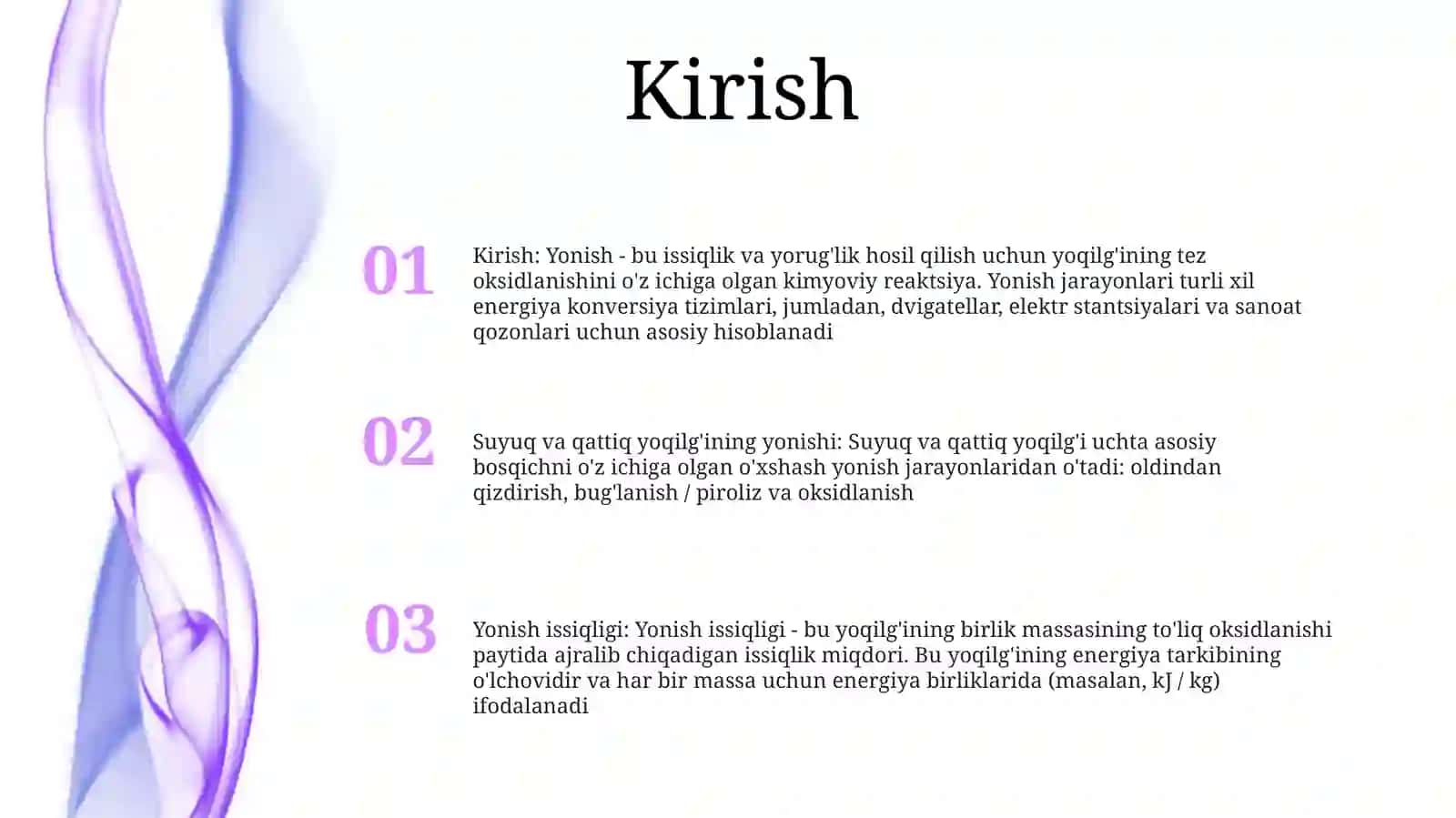 Suyuqlik Va Quruq To‘Yingan Bug‘Ning Asosiy Parametrlari. Bug‘ Hosil Qilish Issiqligi 2