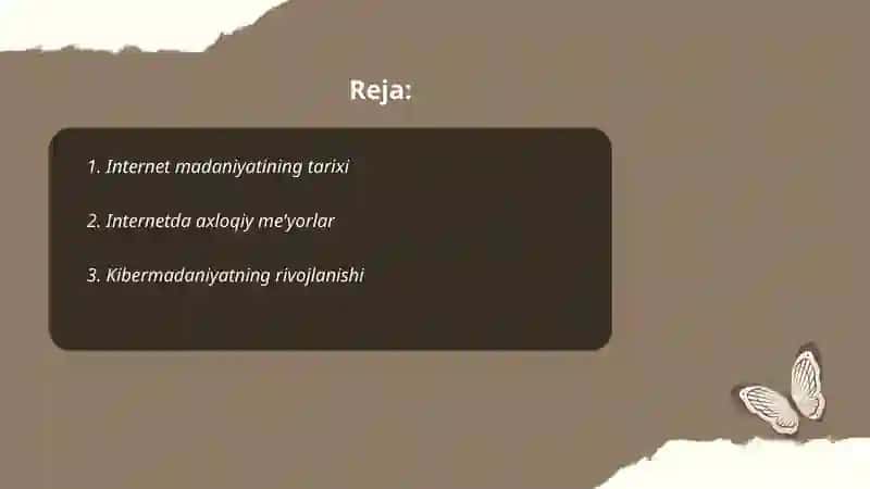 Internet madaniyati va uning namoyon boʻlishi 2